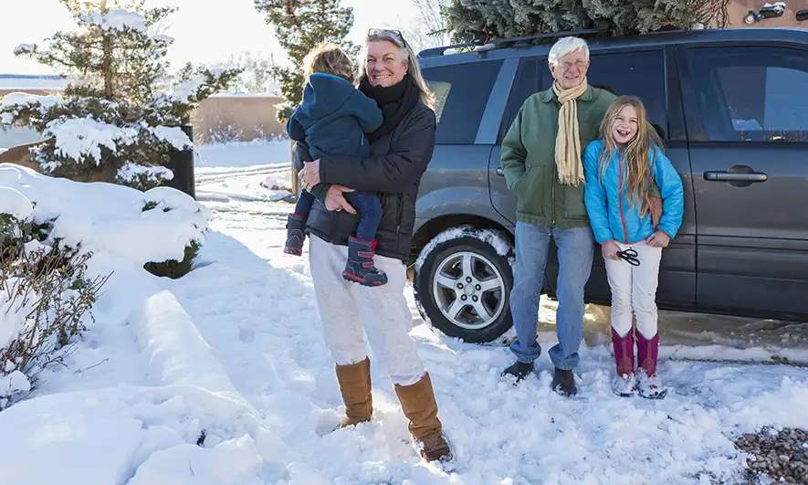 family happy knowing how to change car insurance