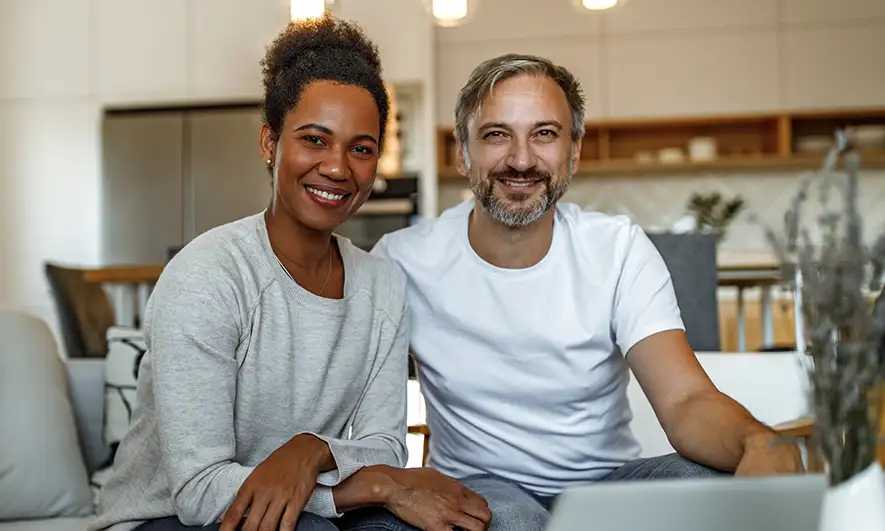 couple happy after getting a Condo Insurance Quote