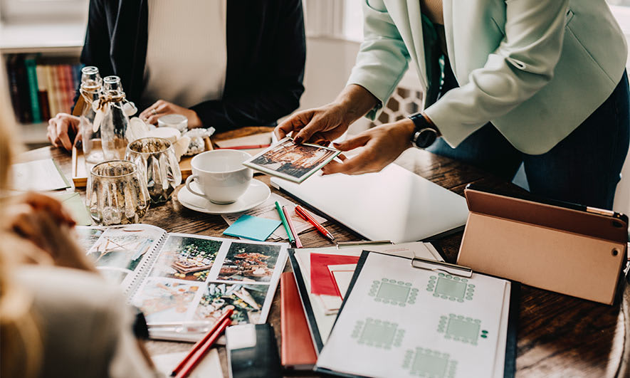 small business owner covered by event planning insurance