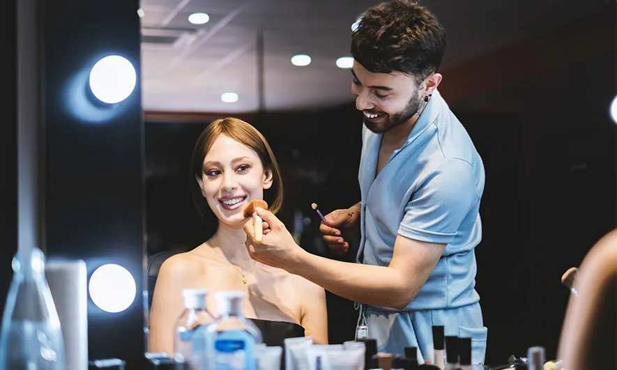 small business owner protected by freelance makeup artist insurance