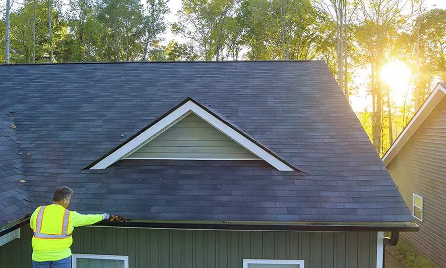 small business owners protected by gutter cleaner insurance