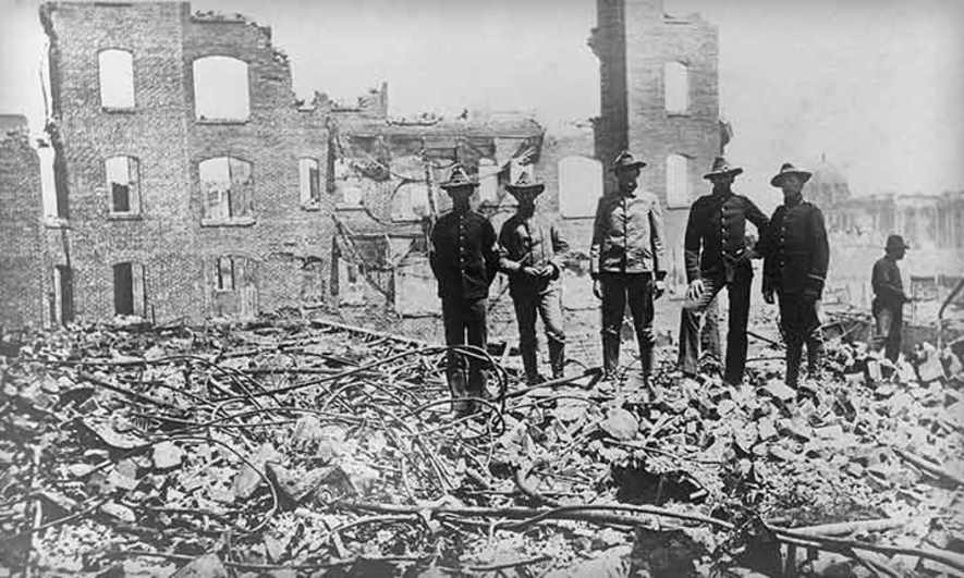 1906 San Francisco earthquake & fire