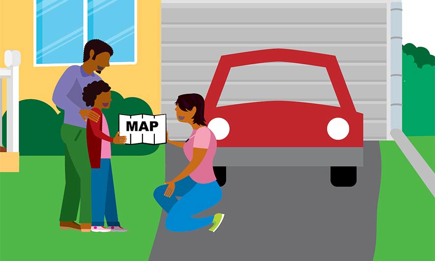 Practice your flood evacuation with your family