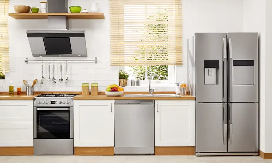 kitchen of home protected by owners knowing the difference between home insurance vs warranty