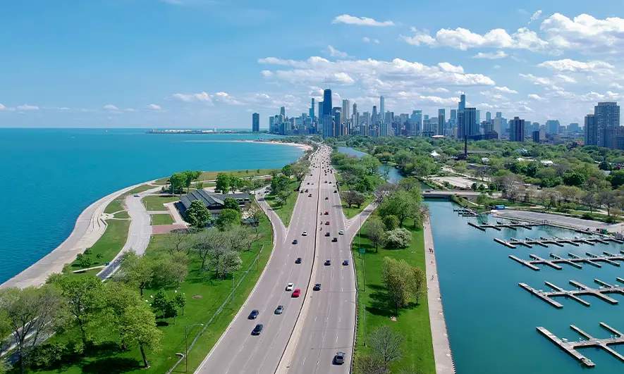 drivers feel secure being protected by illinois car insurance