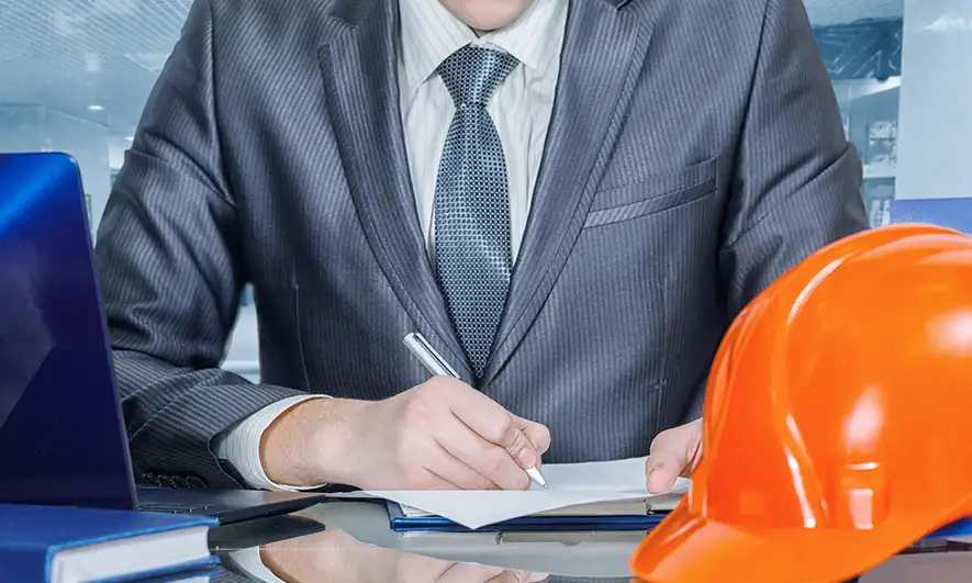 business owner feels secure by having insurance certificate