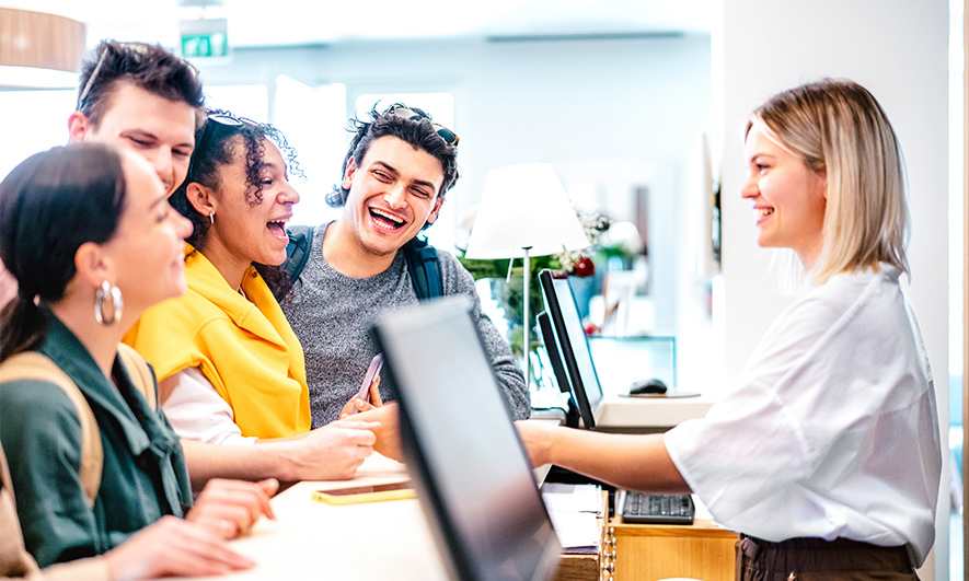 small business owner getting a quote for insurance for b&b