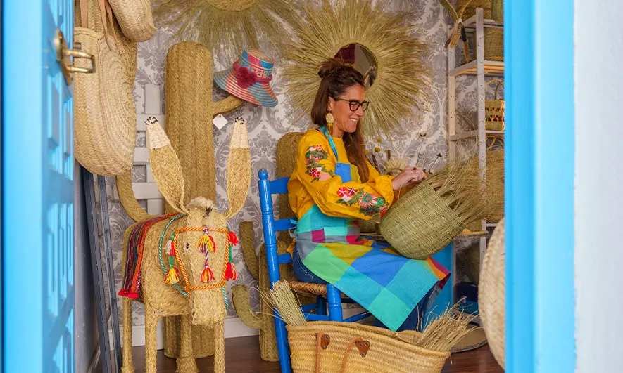 small business owner protected by insurance for craft shows