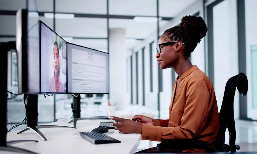 small business owner protected by insurance for recruiters