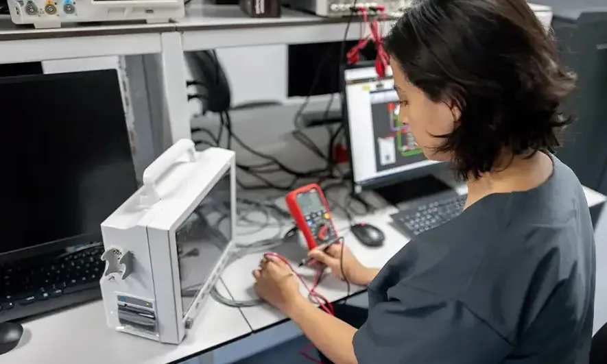 business owner protected by medical device insurance coverage