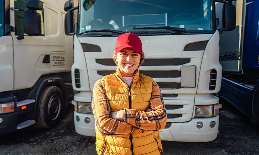small business owner protected by owner operator semi truck insurance
