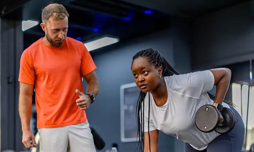 small business owner protected by professional liability insurance for athletic trainers