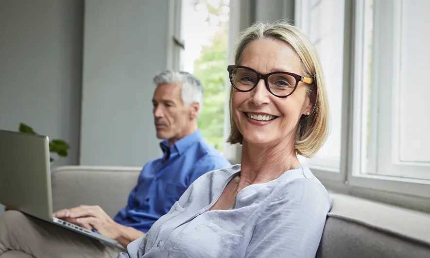 male and female happy to know that renters insurance cover roommates