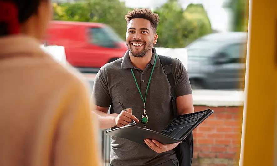 small business owner protected by social work liability insurance