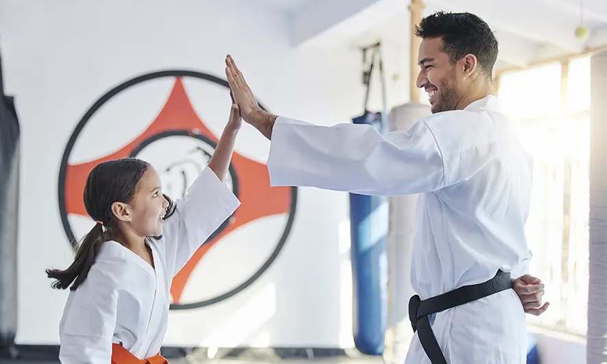 small business owner protected by taekwondo insurance