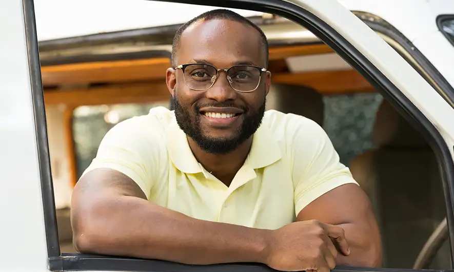 happy customer knowing what AARP stands for