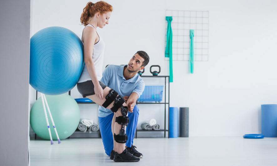 employee recovering from work-related injury with workers’ compensation