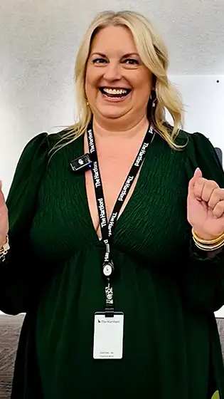 Chell’s Charcuterie small business owner giving testimonial on having catering insurance from The Hartford