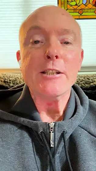 small business owner giving testimonial on having cleaning business insurance from The Hartford