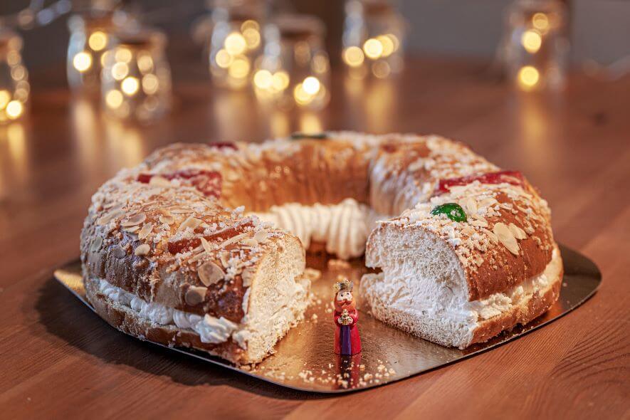 three kings day cake