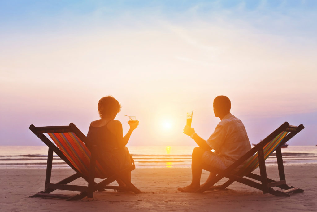 couple on beach