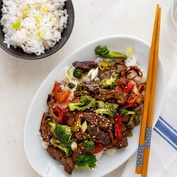 Beef and Broccoli Stir Fry for Two