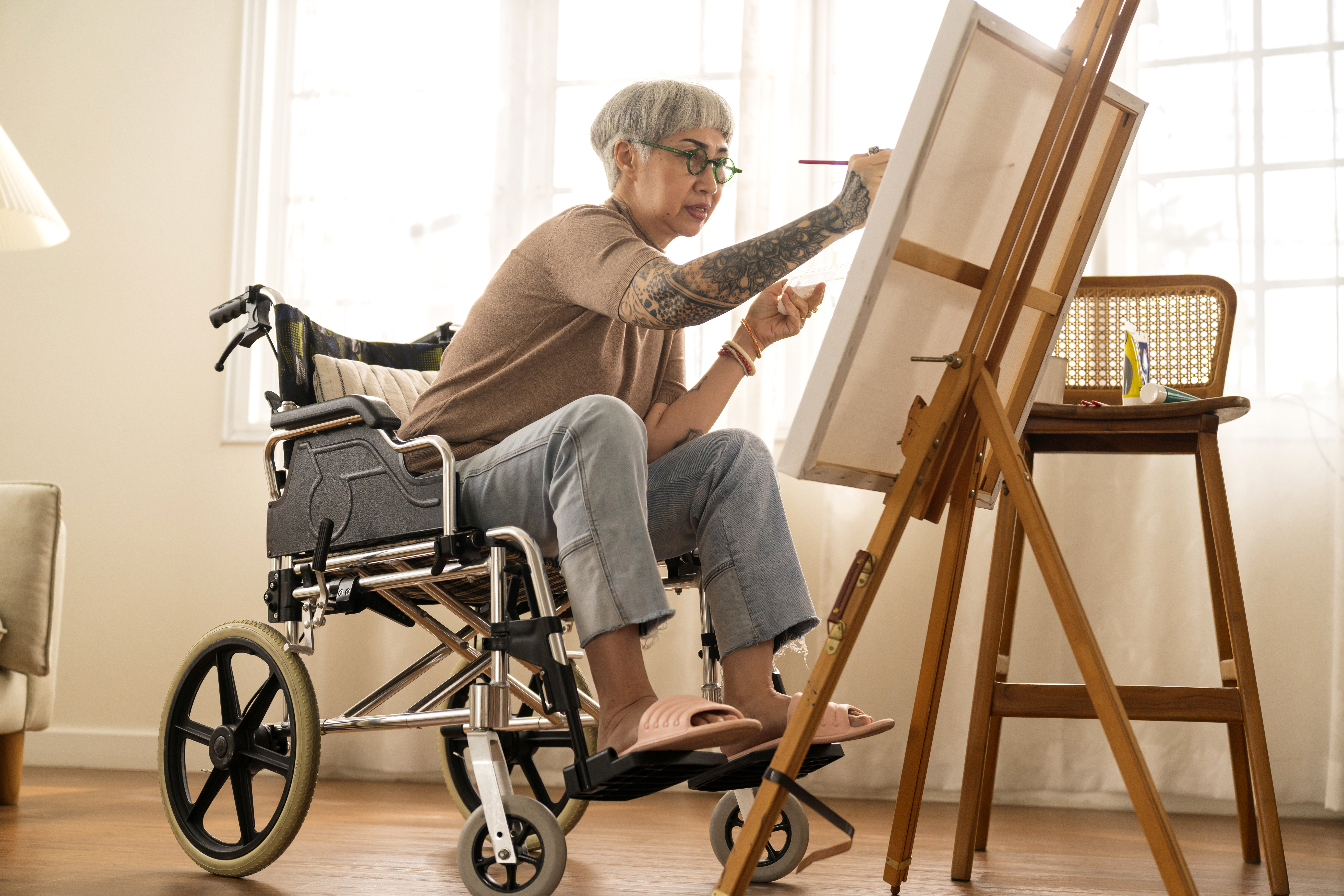 artist painting